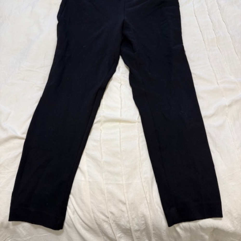 Black Anne Klein black pants Petite Large